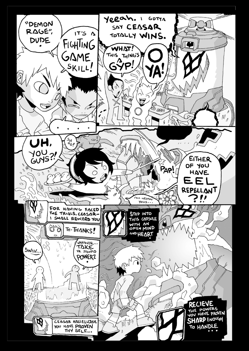 Illustration for article titled Sharknife 2: Double Z Might Have the Best Superhero Origin Ever